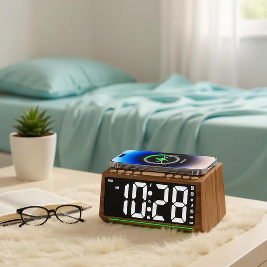 Réveil Connecté Bois Réveil & Vous