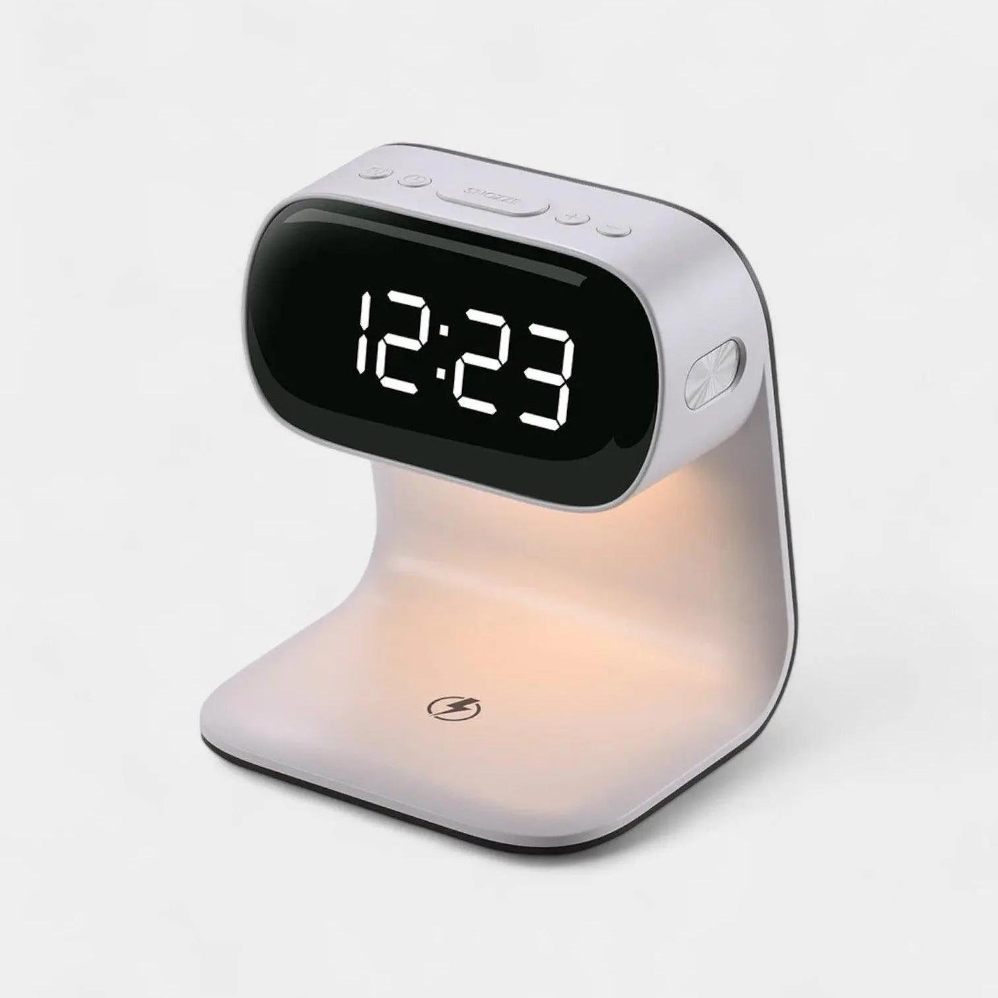 Lampe Réveil Chargeur Induction - Réveil & Vous