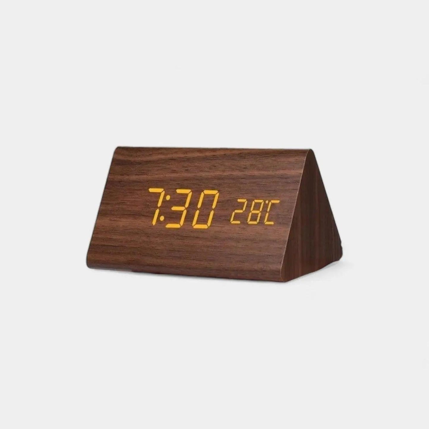 Réveil Digital en Bois - Réveil & Vous