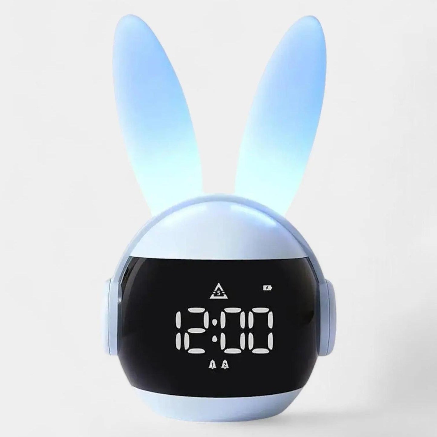 Réveil Veilleuse Lapin LED Enfant - Réveil & Vous