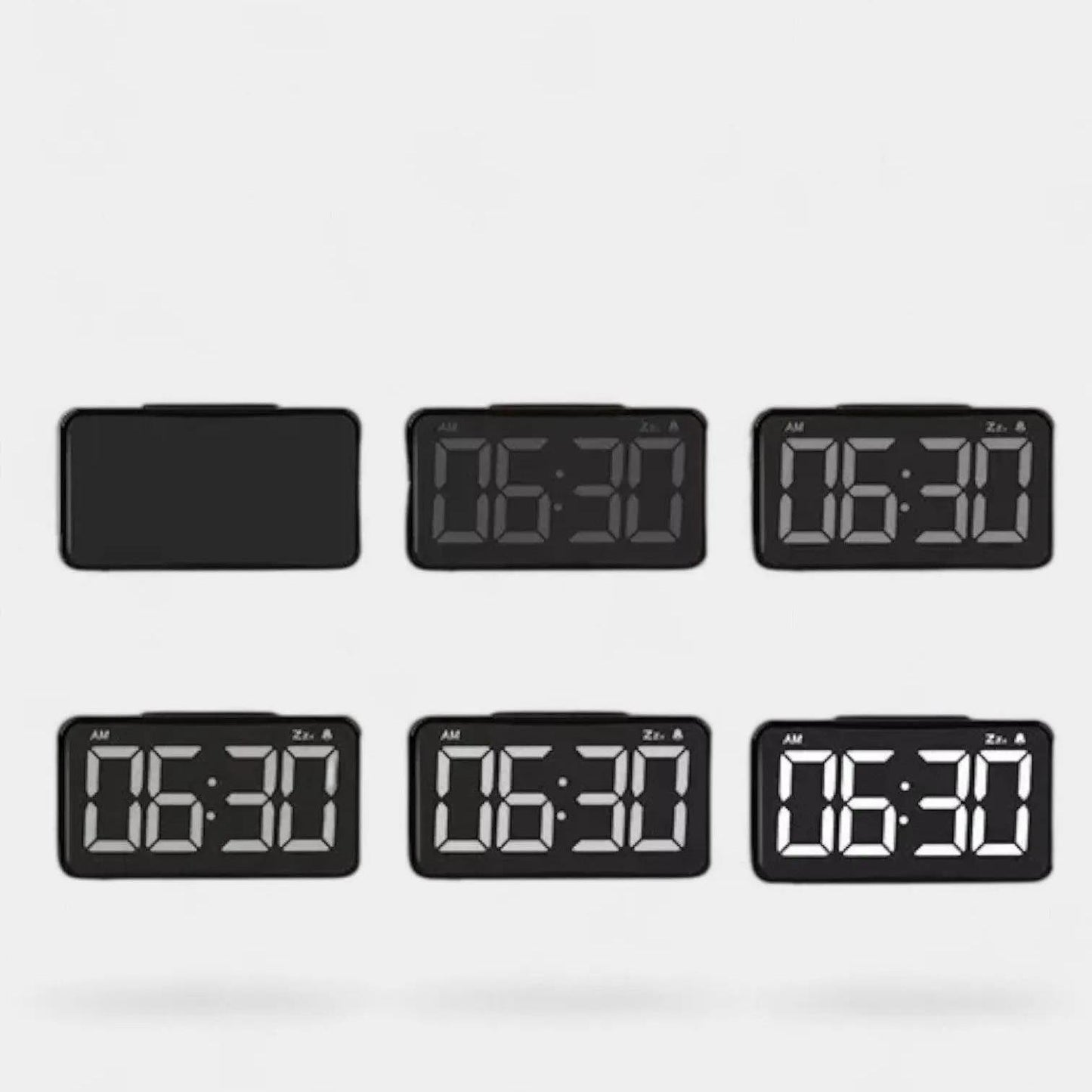 Réveil Bois LED - Réveil & Vous