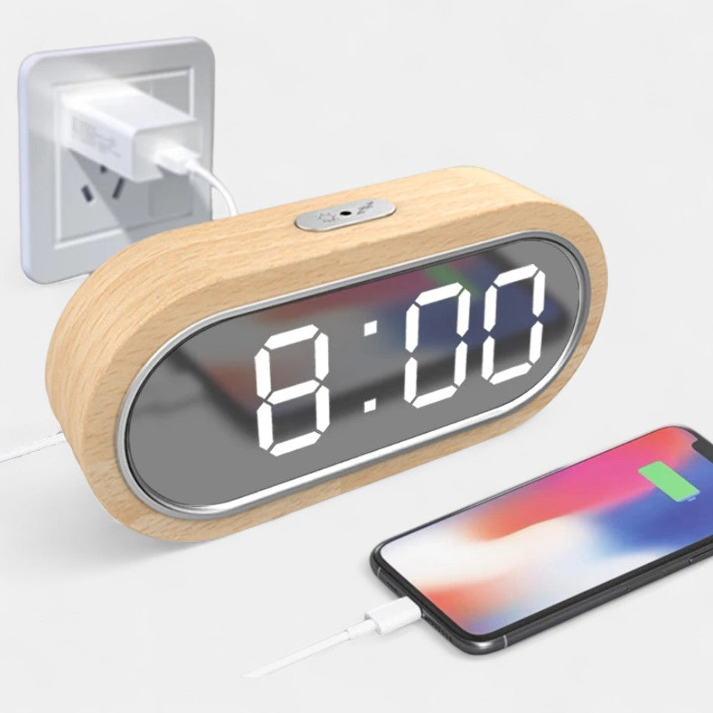 Réveil Matin Bois Réveil & Vous