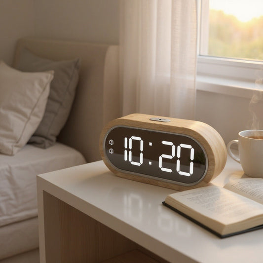 Réveil Matin Bois Réveil & Vous