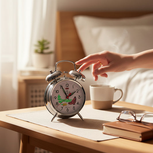 Réveil Mécanique avec Trotteuse