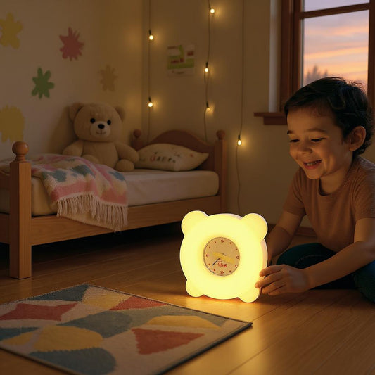 Horloge Réveil Enfant Veilleuse Réveil & Vous