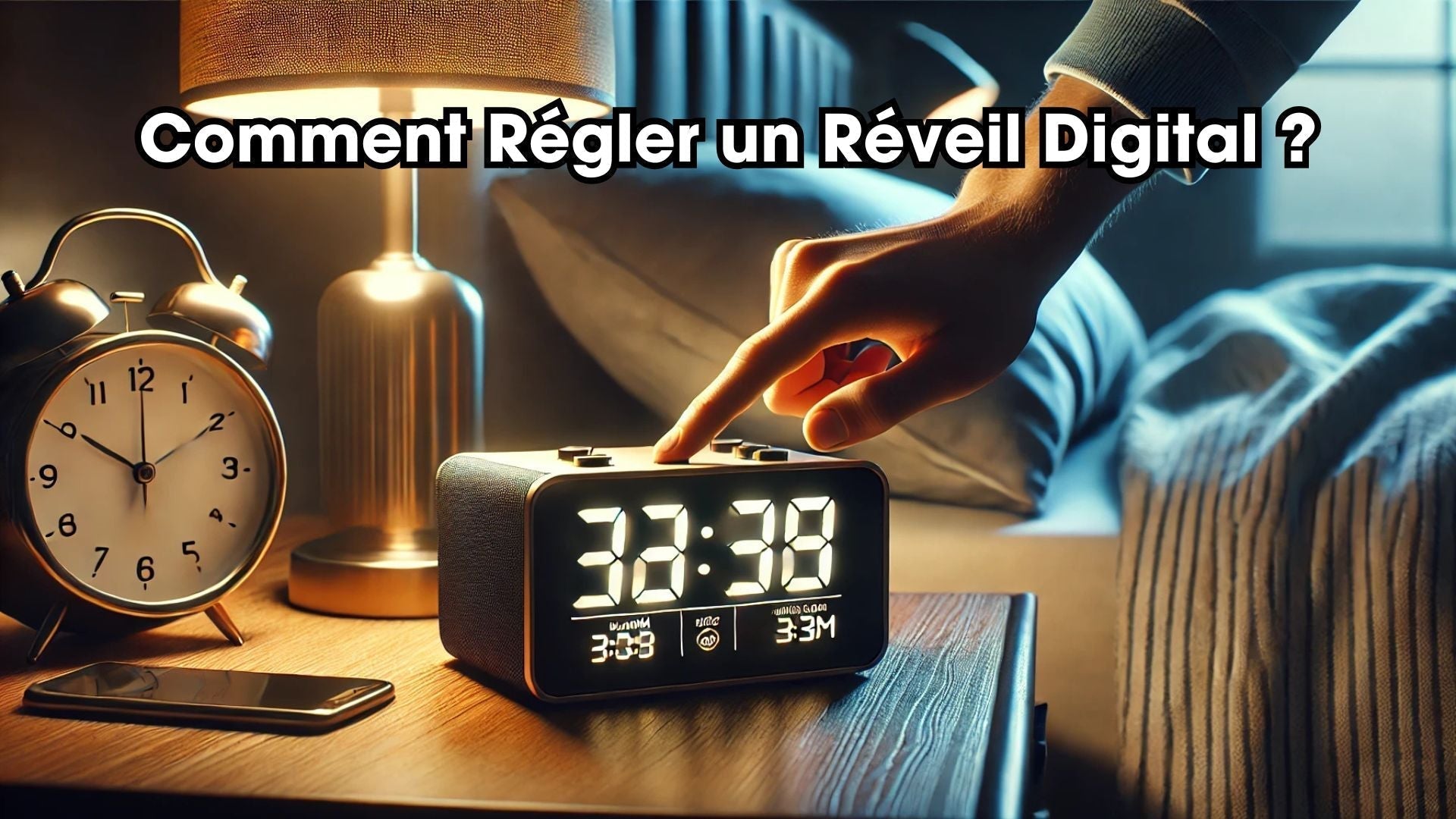 Comment Régler un Réveil Digital ? – Réveil & Vous