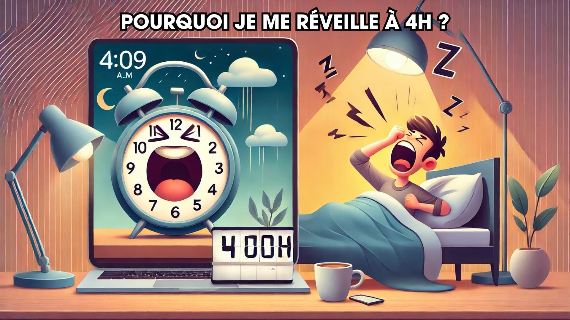 Pourquoi je me réveille à 4h ? – Réveil & Vous