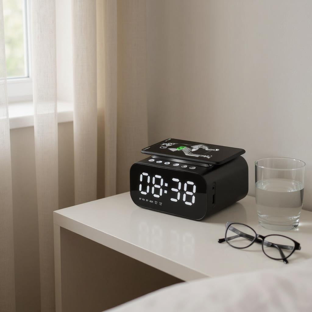 Réveil Connecté Chargeur Induction Réveil & Vous