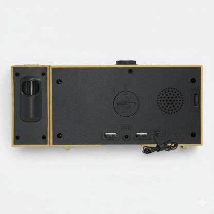 Réveil Bois Projecteur Réveil & Vous