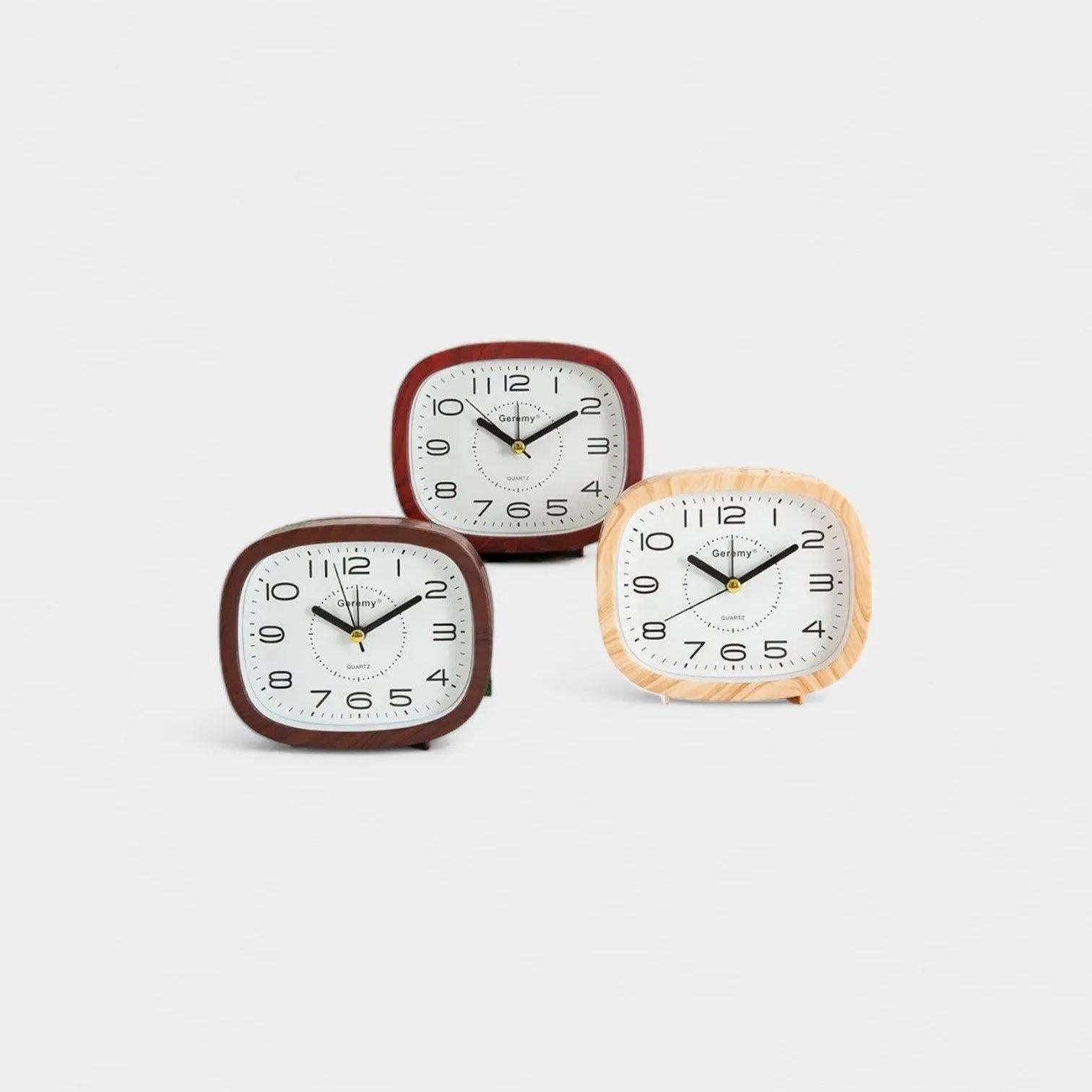 Réveil en Bois Vintage - Réveil & Vous