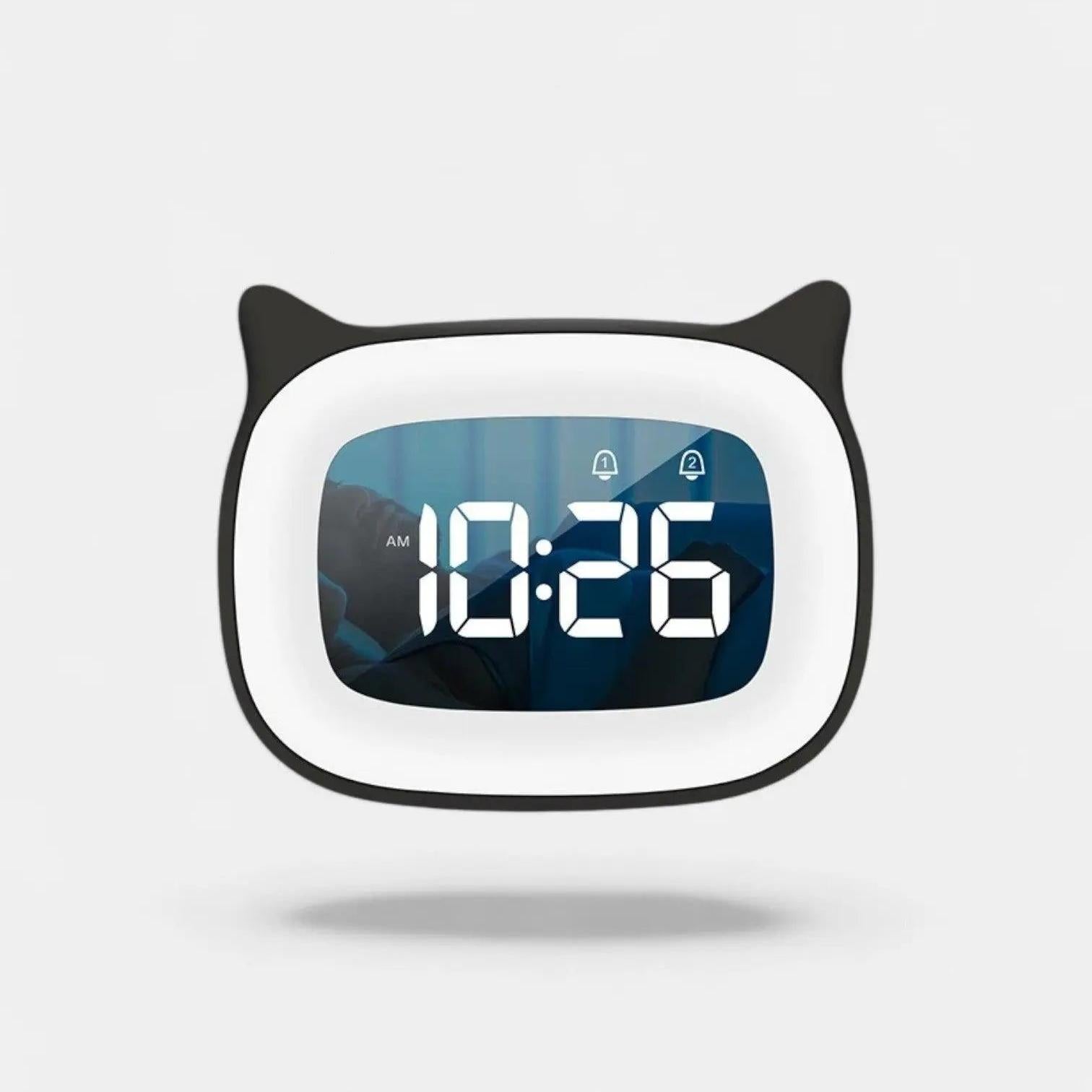 Réveil Veilleuse Chat - Réveil & Vous