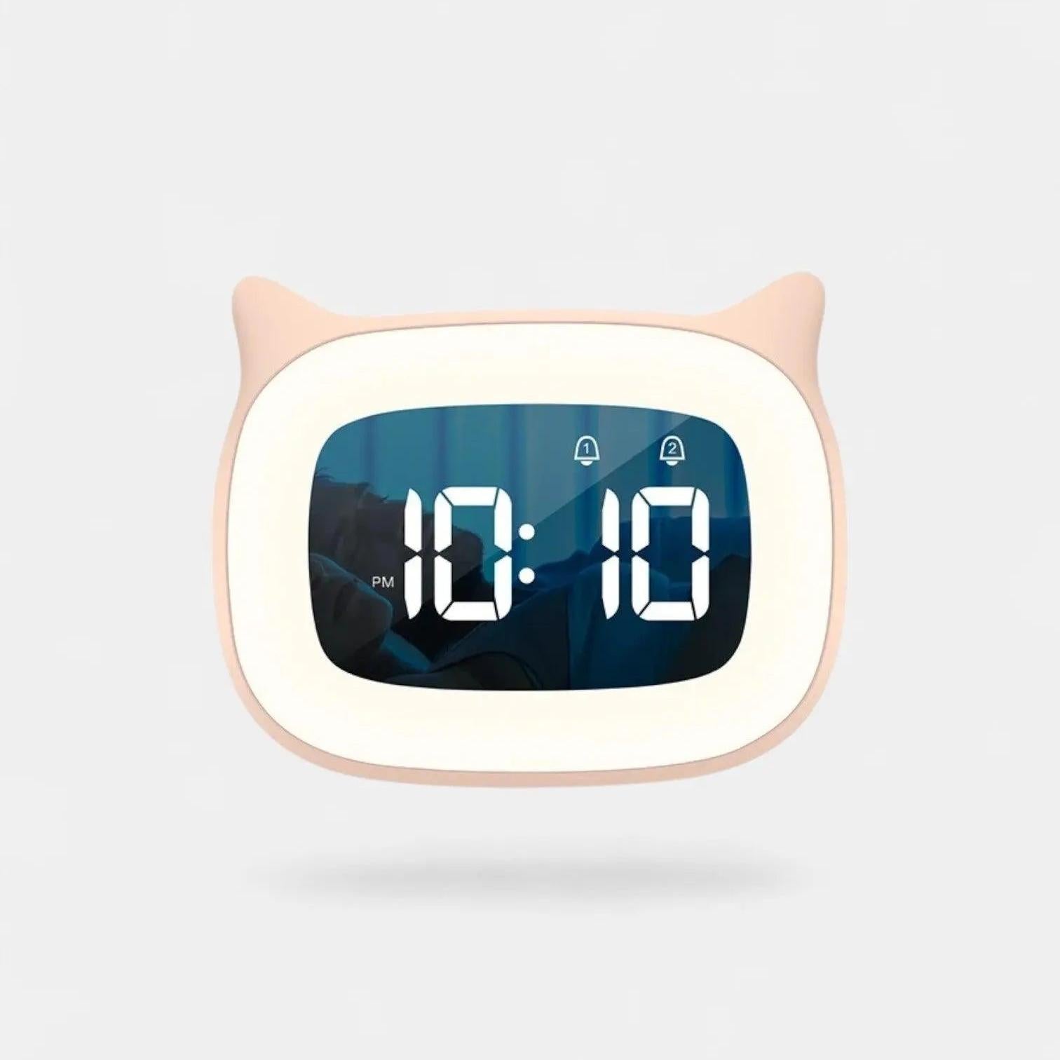 Réveil Veilleuse Chat - Réveil & Vous