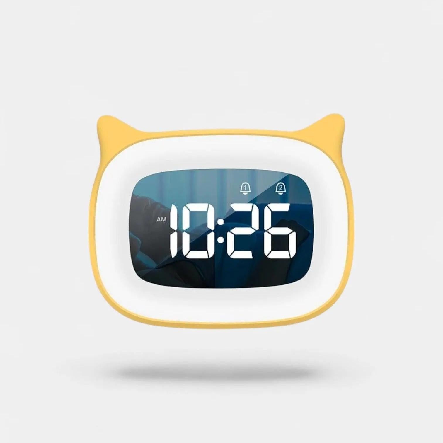 Réveil Veilleuse Chat - Réveil & Vous