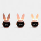 Réveil Veilleuse Lapin LED Enfant - Réveil & Vous