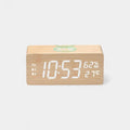 Réveil en Bois avec Chargeur Induction - Réveil & Vous