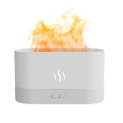 Kinscoter Aroma Diffuser Air Humidifier Ultrasonic Cool Mist Maker Fogger Led Essential Oil Flame Lamp Difusor
