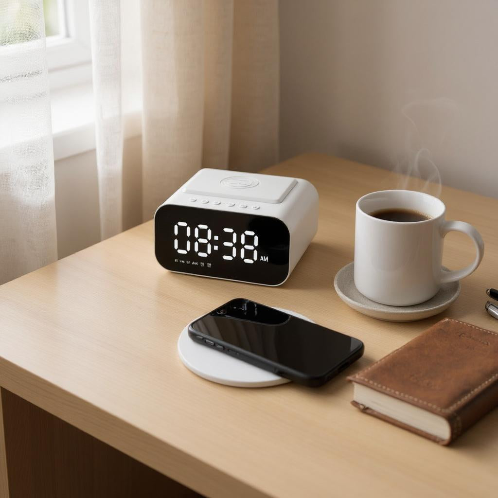 Réveil Connecté Chargeur Induction Réveil & Vous
