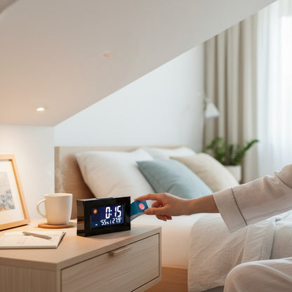 Réveil Projecteur Température