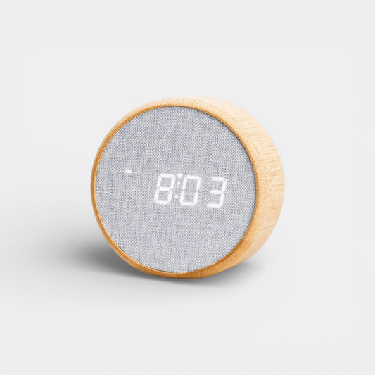 Réveil Digital Bois Led