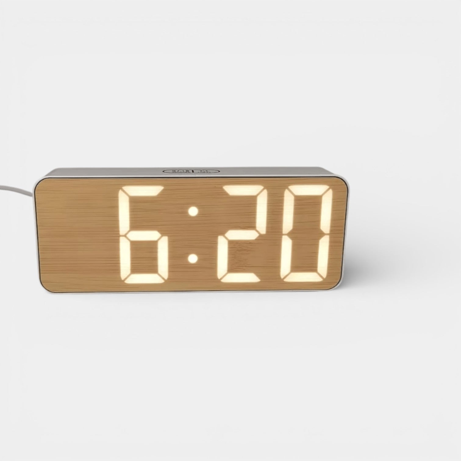 Réveil Digital en Bois