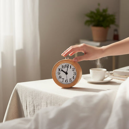 Réveil Bois Aiguilles Réveil & Vous