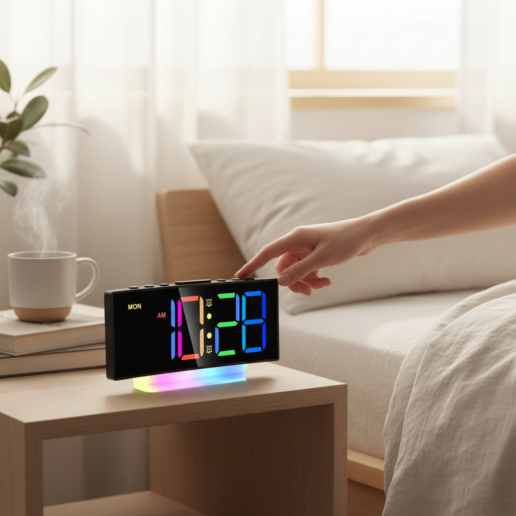 Réveil Lumineux Double Alarme