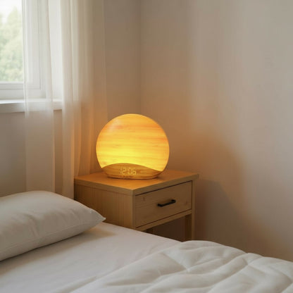 Réveil Simulateur d'Aube Bois Réveil & Vous