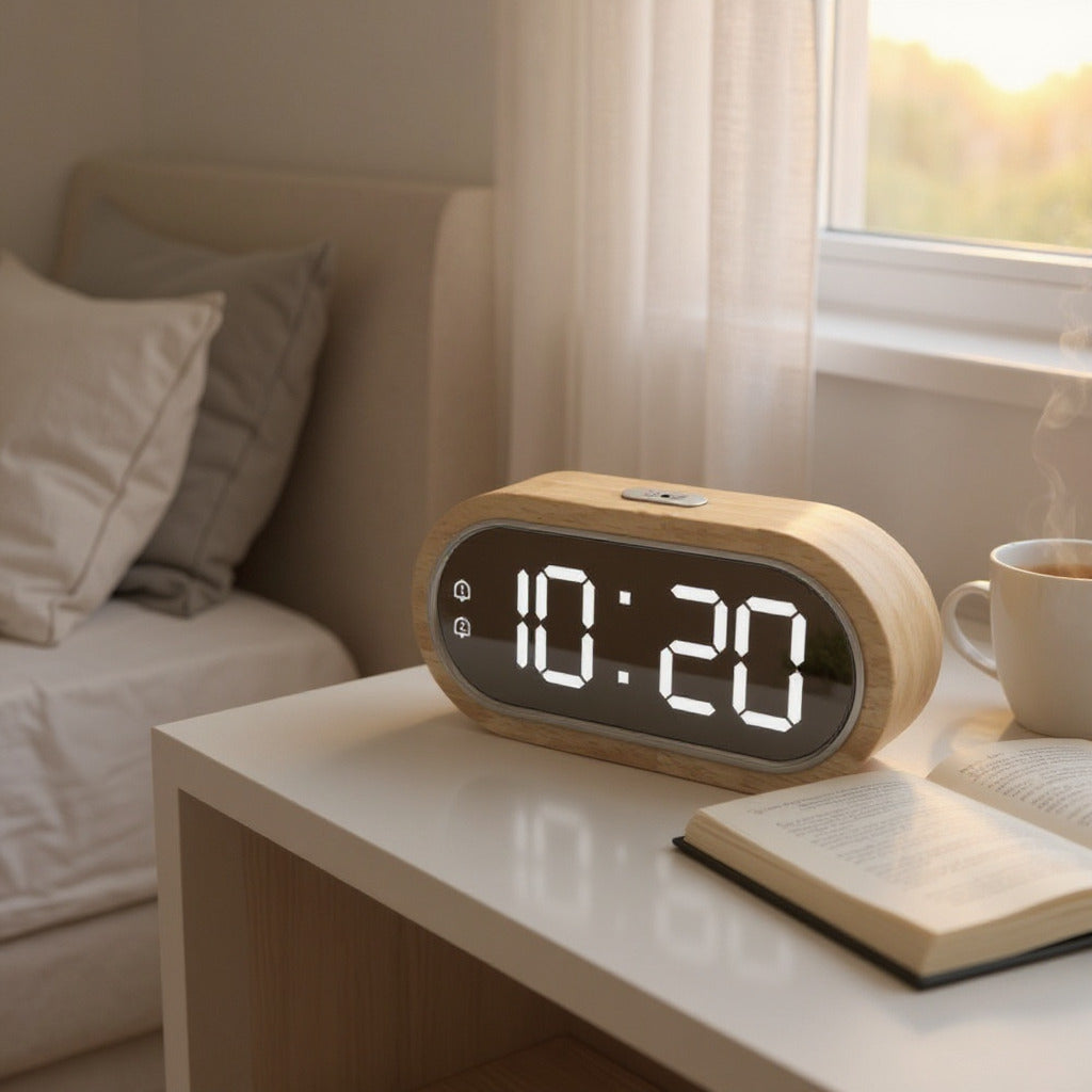 Réveil Matin Bois Réveil & Vous