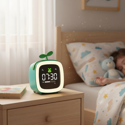 Réveil Veilleuse Enfant Plante