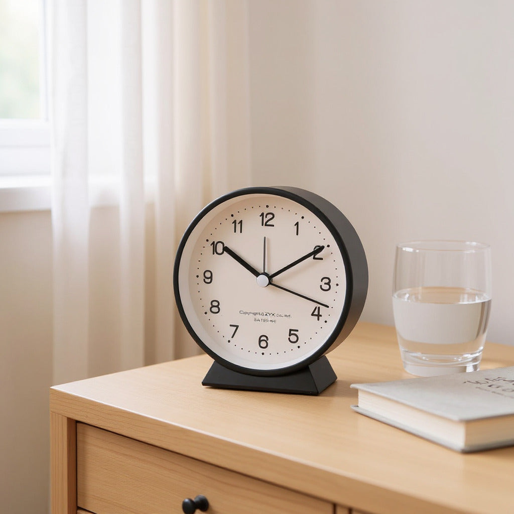 Réveil Analogique Silencieux Réveil & Vous