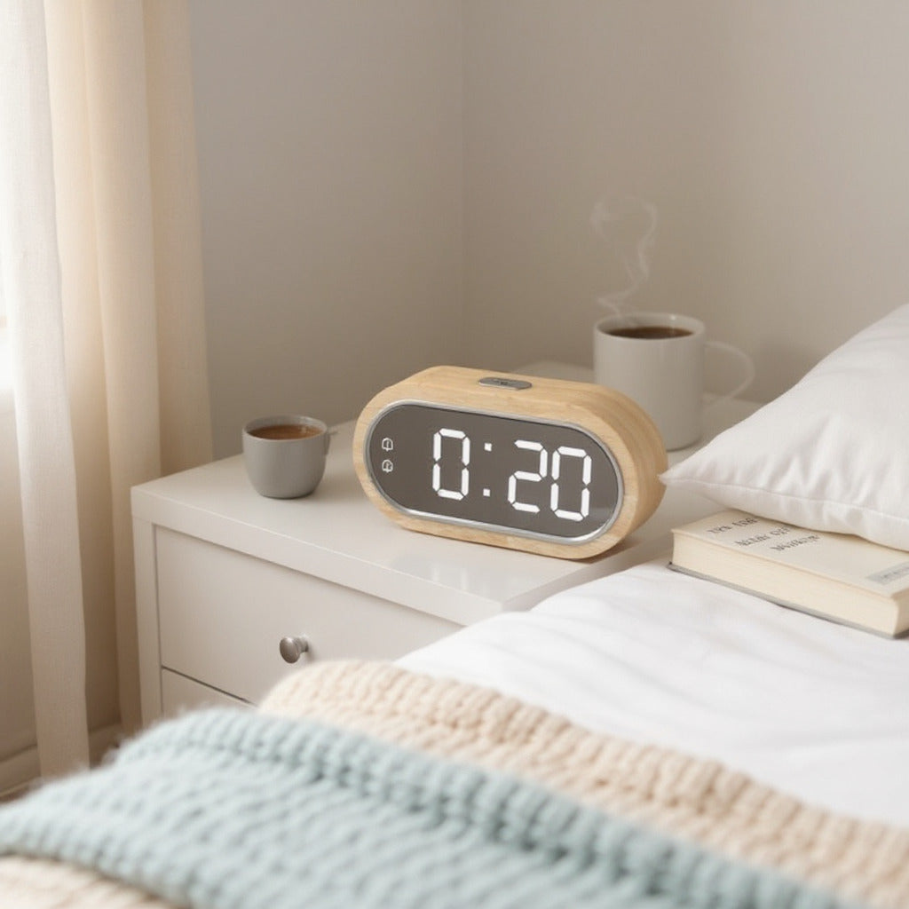 Réveil Matin Bois Réveil & Vous