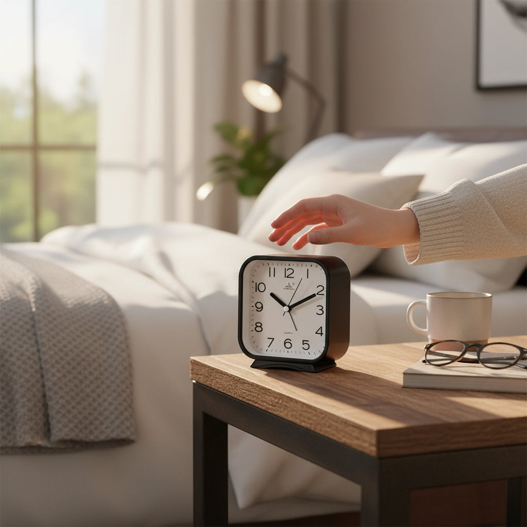 Réveil Analogique Carré