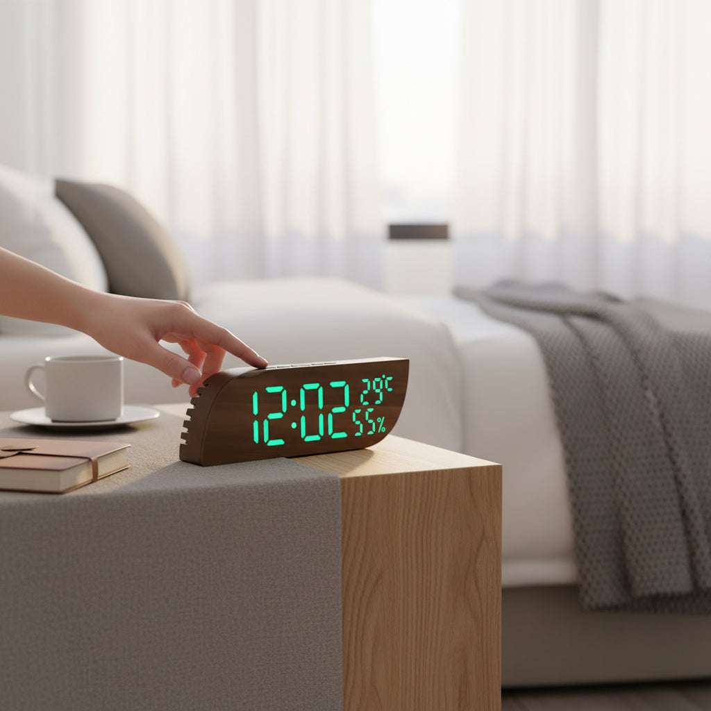 Réveil Lumineux avec Piles