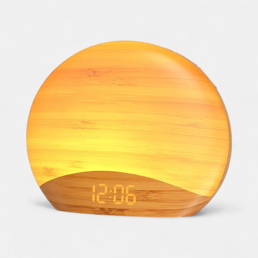 Réveil Simulateur d'Aube Bois Réveil & Vous