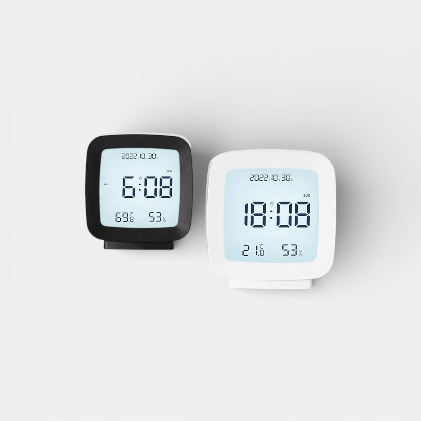 Réveil à Pile avec Eclairage Nuit