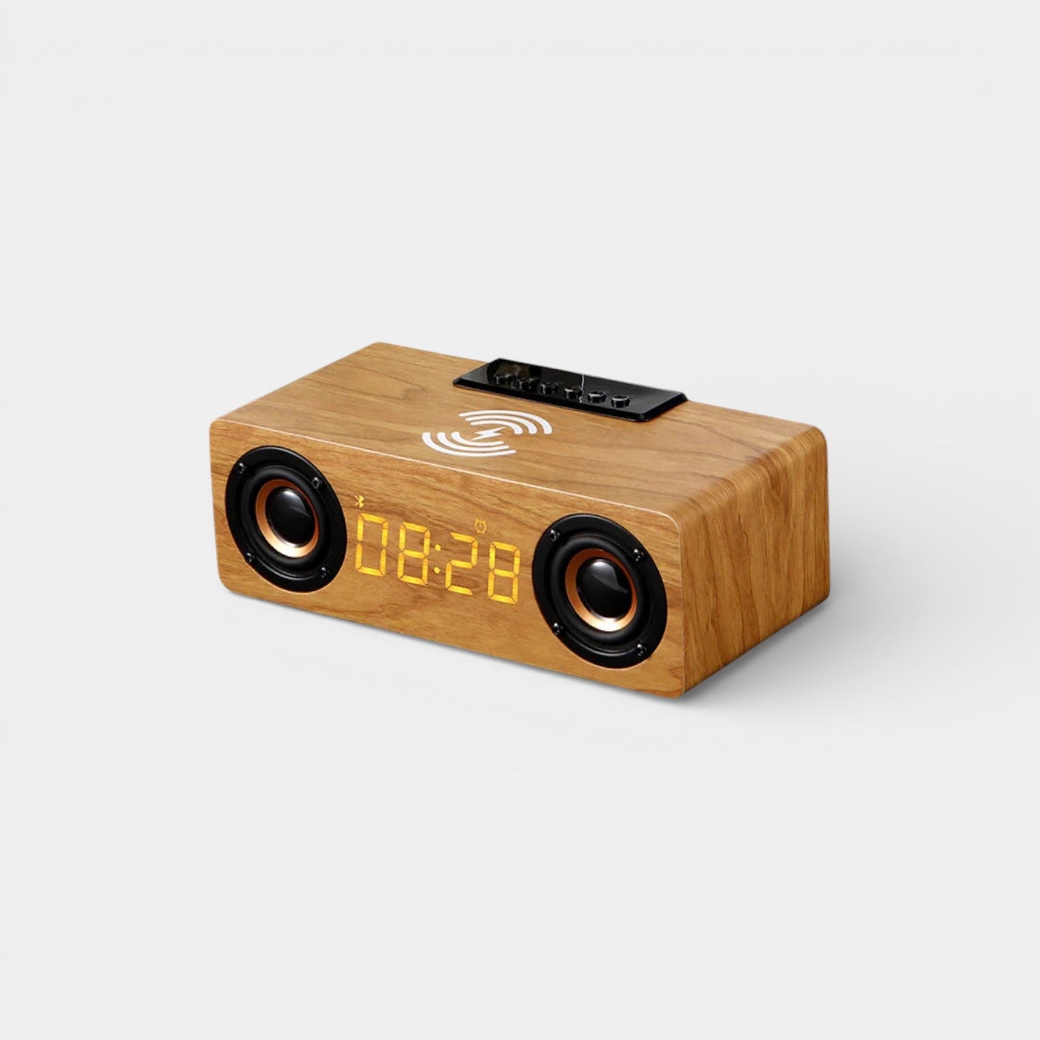 Réveil Connecté Bois Enceinte