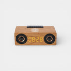 Réveil Connecté Bois Enceinte