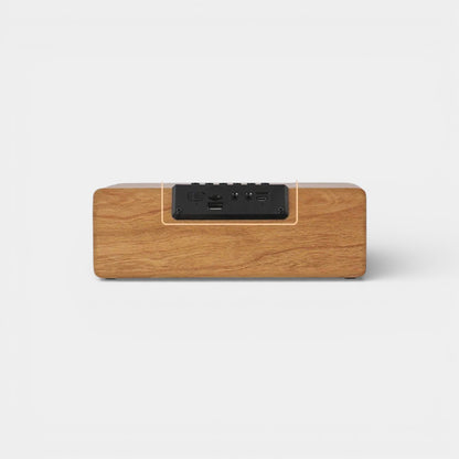 Réveil Connecté Bois Enceinte