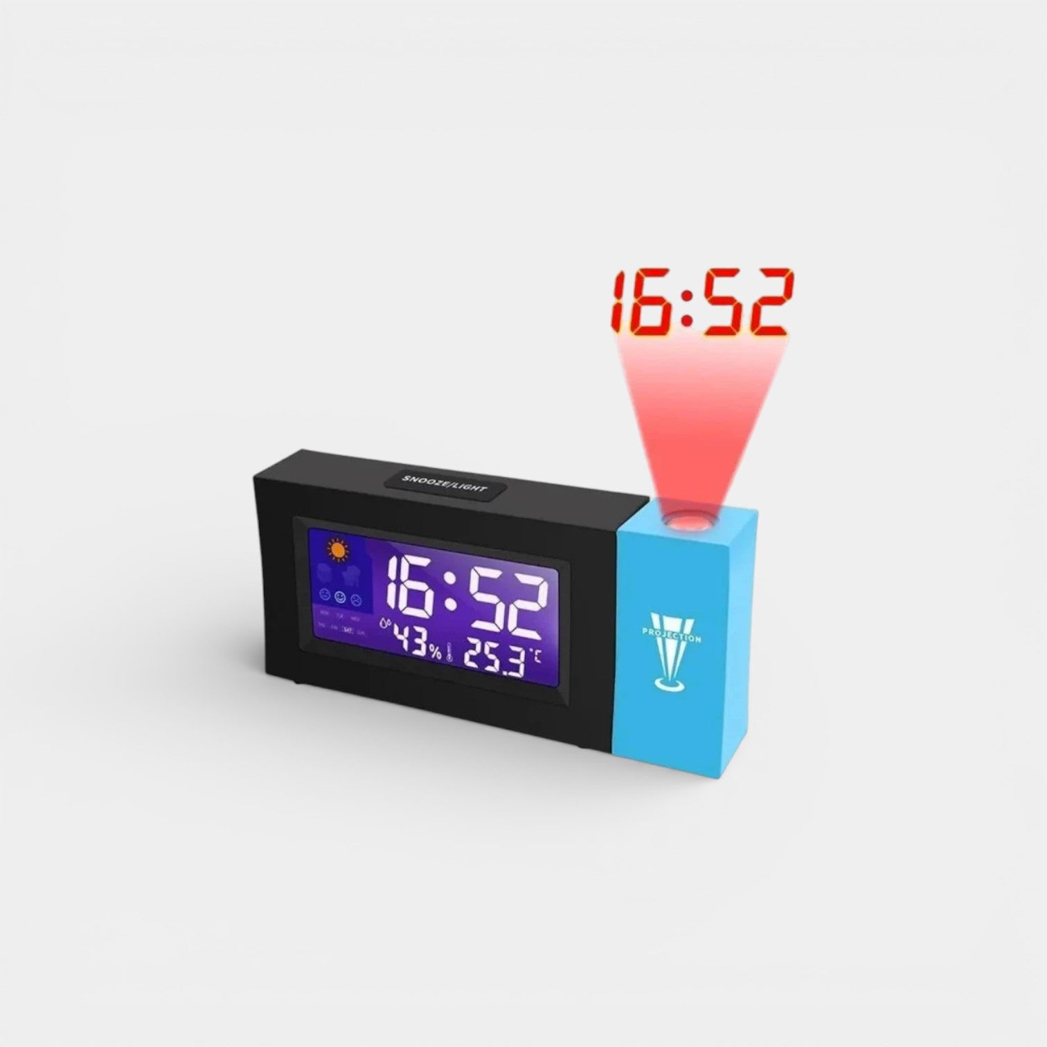 Réveil Projecteur Température