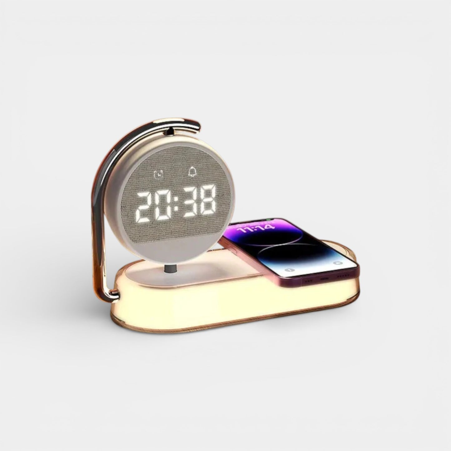 Réveil Simulateur d'Aube avec Chargeur Induction