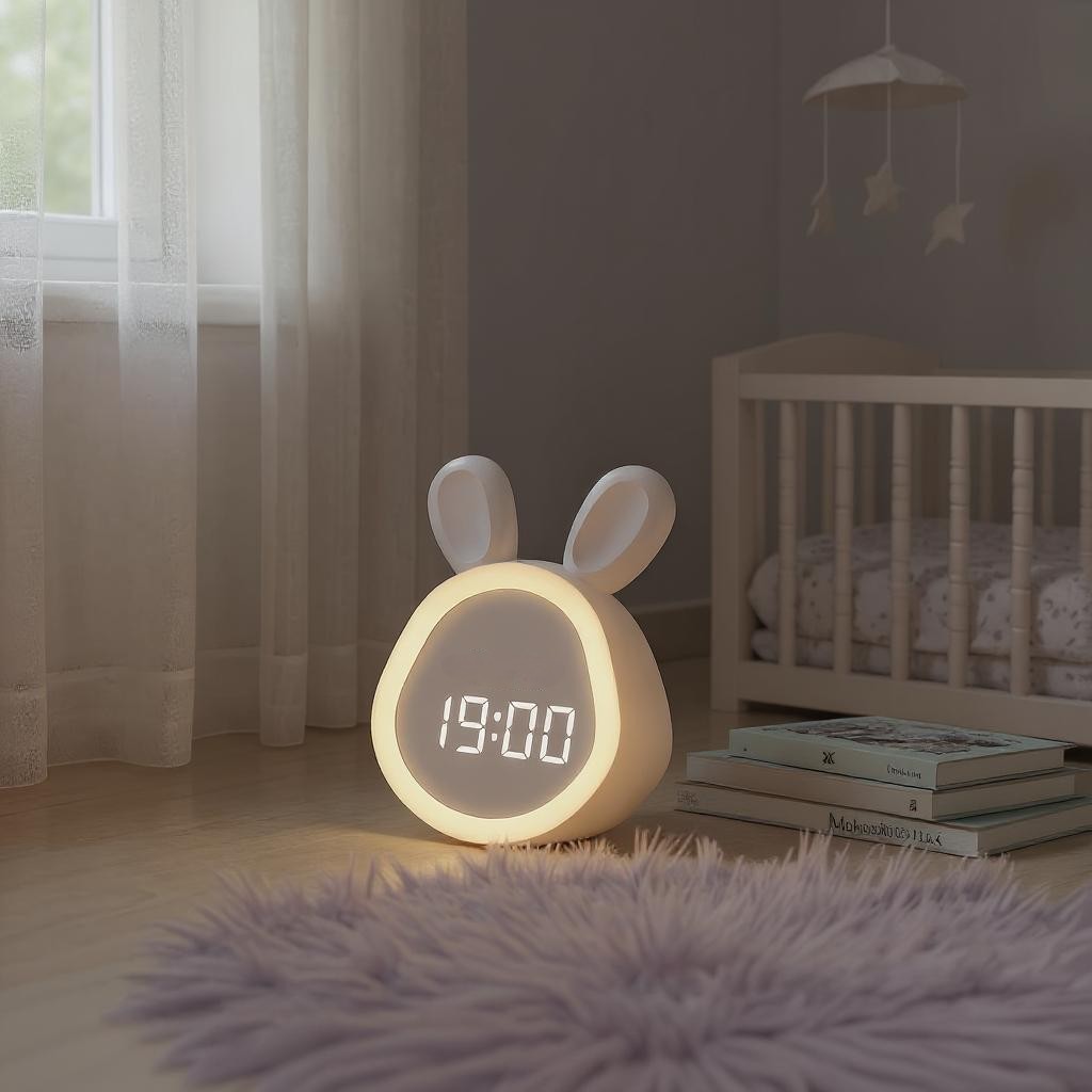 Réveil Lapin Minimaliste Réveil & Vous