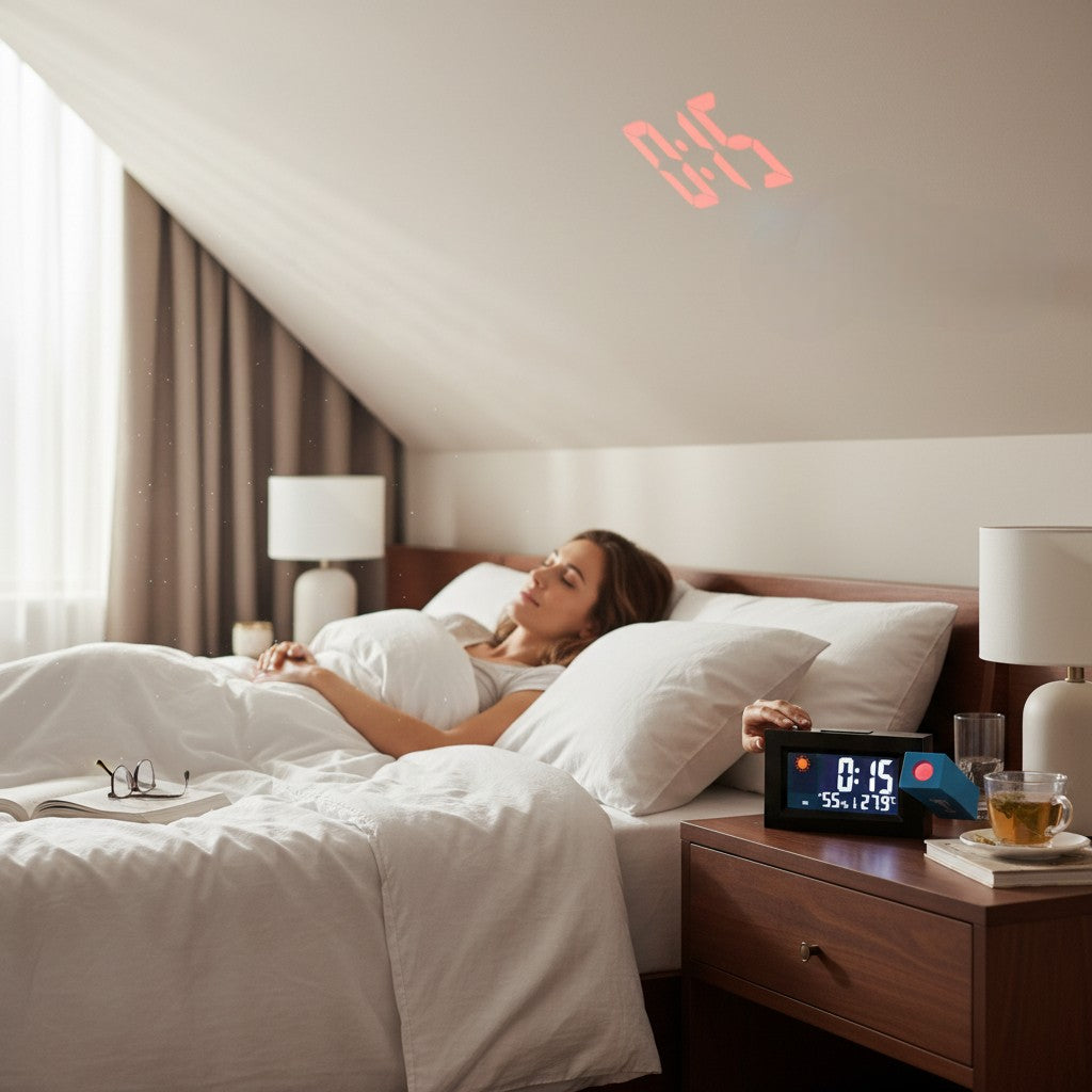 Réveil Projecteur Température