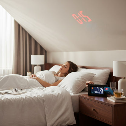 Réveil Projecteur Température